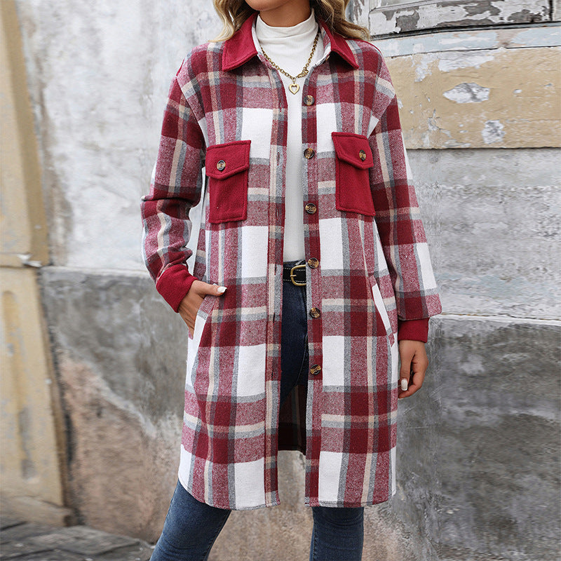 Northwind Plaid Coat