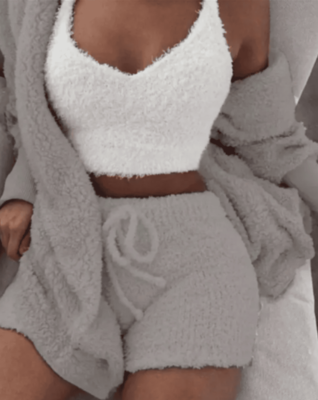 3 Pieces Cozy knit set