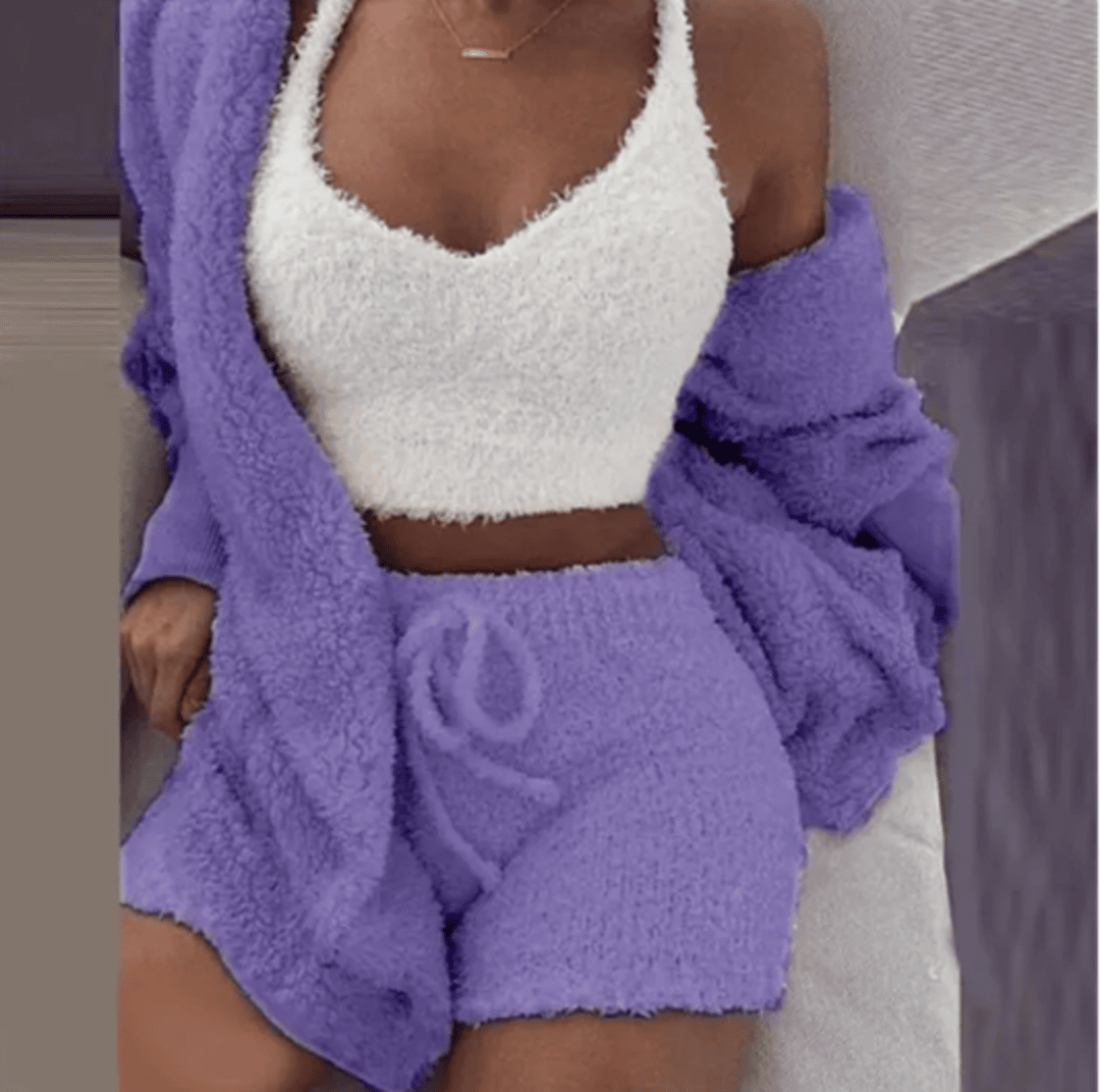 3 Pieces Cozy knit set