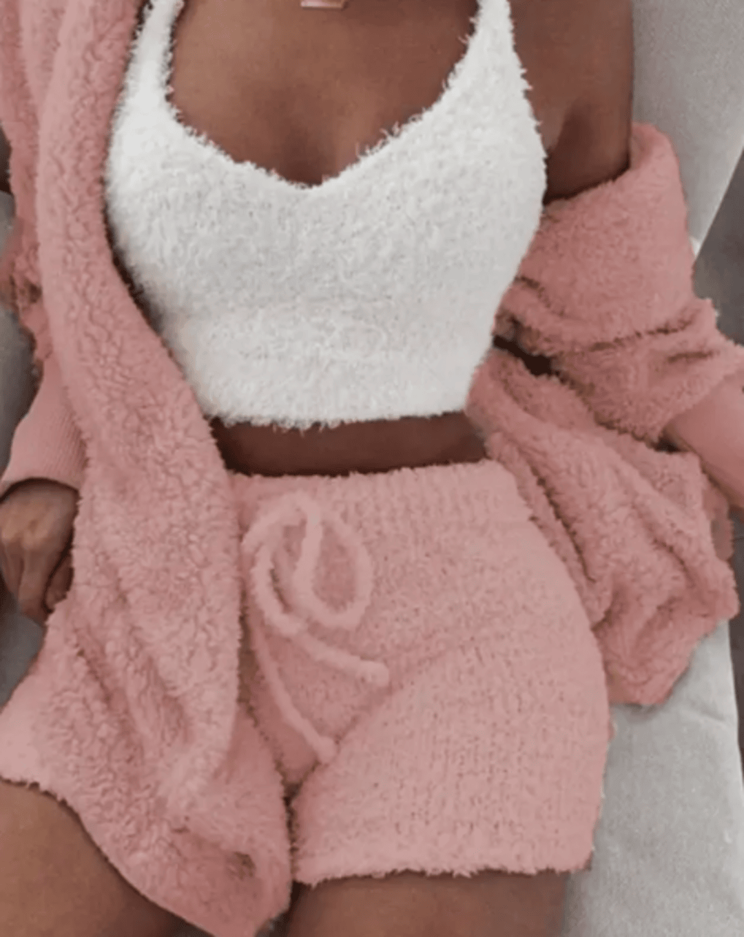 3 Pieces Cozy knit set