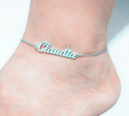 Custom Name Anklets