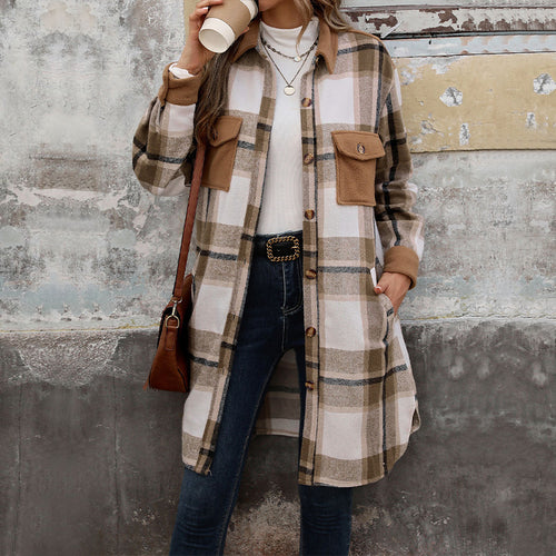 Northwind Plaid Coat