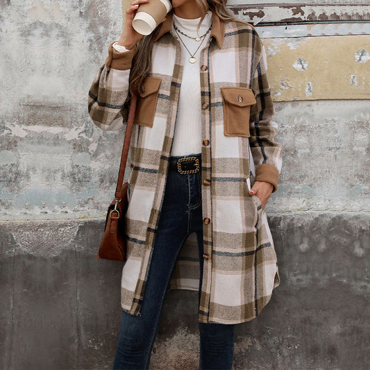 Northwind Plaid Coat