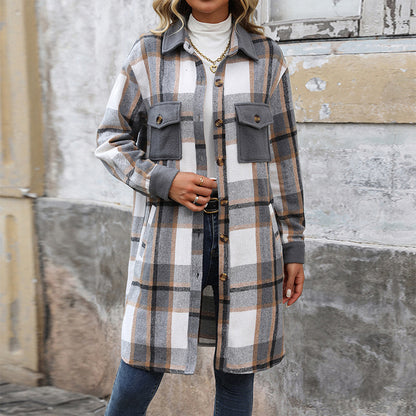 Northwind Plaid Coat